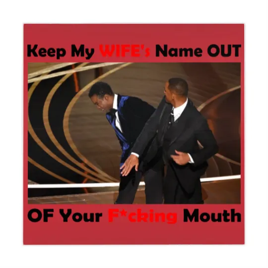 Discover Will Smith Smacks Chris Rocks Onstage Mahjong Mats, Will Smith Mahjong Mats, Will Smith Slapped Chris Rocks, 2022 Oscars, Meme Mahjong Mats