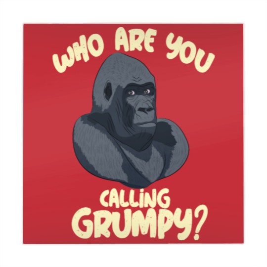 Discover grumpy gorilla monkey fear angry angry strong Mahjong Mats