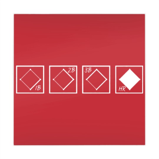 Discover Baseball Scorecard - Baseball - Mahjong Mats