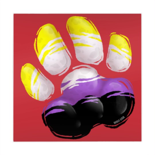 Discover Non Binary - Wolf Paw Mahjong Mats