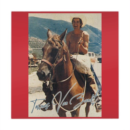 Discover Townes Van Zandt - Retro On Horse Fan Art - Townes Van Zandt - Mahjong Mats