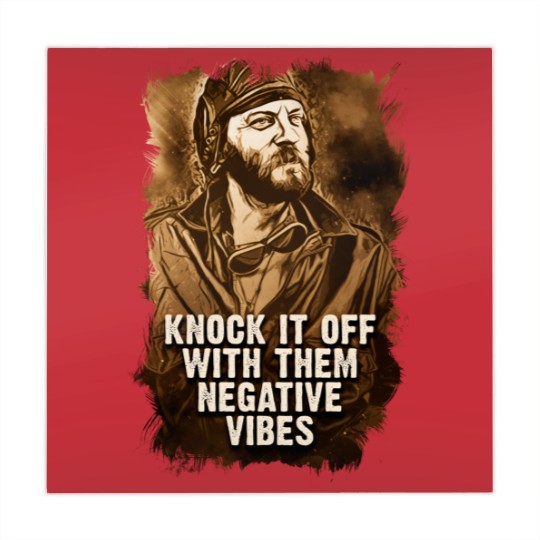 Discover Oddball Vintage Portrait Quote Knock It Off With Them Negative vibes - Oddball - Mahjong Mats