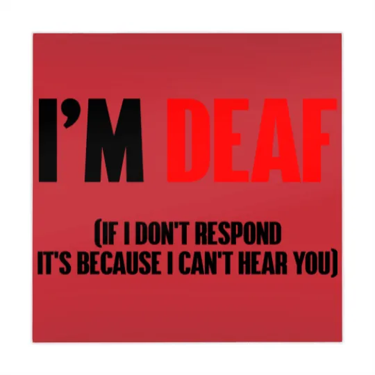 Discover I'm deaf - Deaf - Mahjong Mats