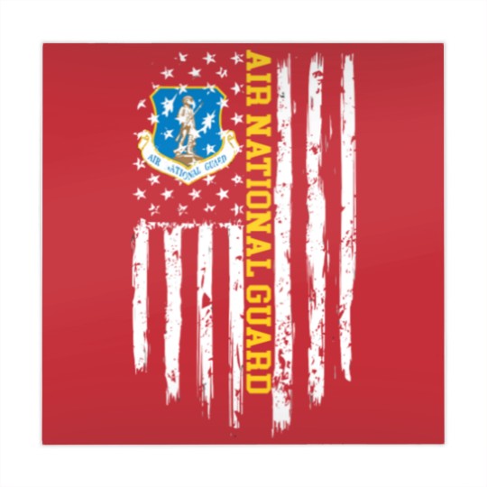Discover Air National Guard American Flag Gift Mahjong Mats Mahjong Mats