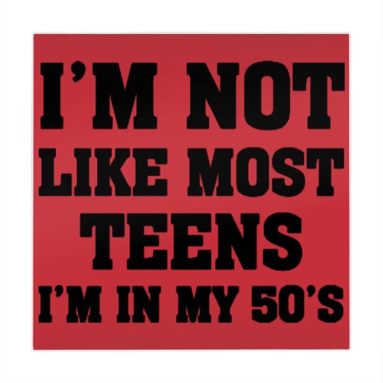 Discover i'm not like most teens i'm in my 50's Mahjong Mats Mahjong Mats