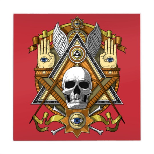 Discover Masonic Skull Mahjong Mats