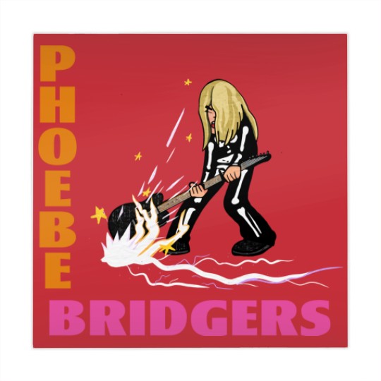Discover Phoebe Bridgers Guitar Smash - Phoebe - Mahjong Mats