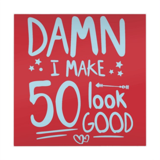 Discover Cool Funny Birthday Gift 50 Years Old Age Jokes Mahjong Mats