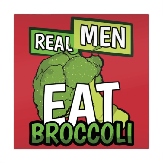 Discover Real Men Eat Broccoli - Men - Mahjong Mats