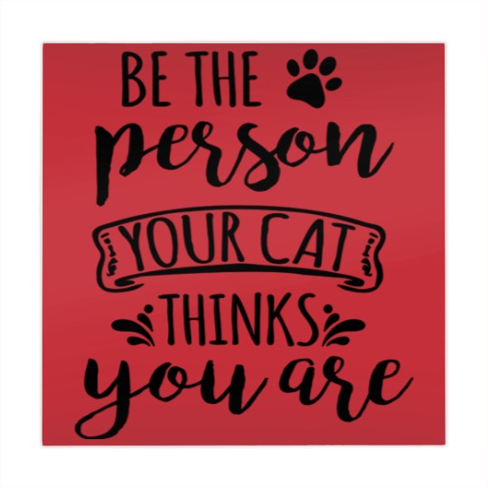 Discover Be the person You Cat Thinks You Are, Cat, Kitty Mahjong Mats
