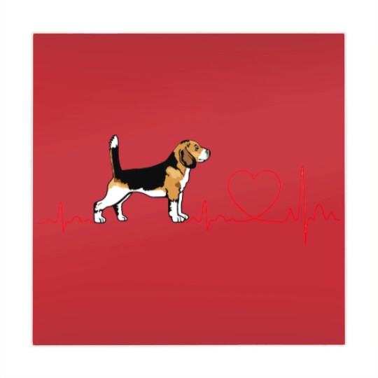 Discover Beagle love - Beagle - Mahjong Mats