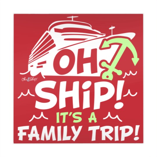 Discover Oh Ship It's a Family Trip - Oh Ship Cruise Mahjong Mats