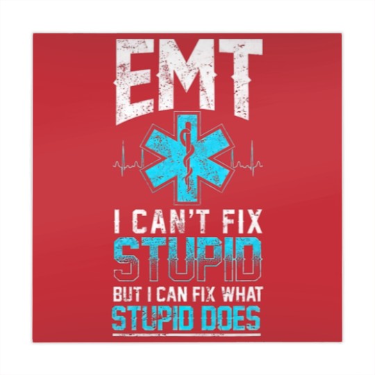 Discover emt medical emergency stupid can fix Mahjong Mats