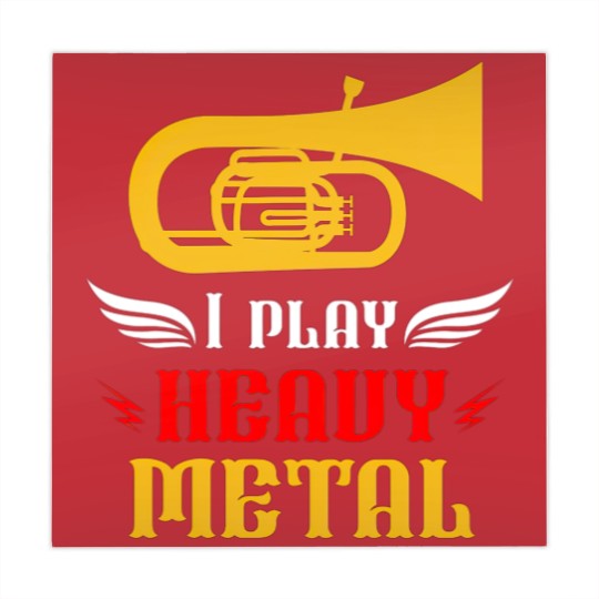 Discover I Play Heavy Metal Tuba Player Wind Instruments Mahjong Mats