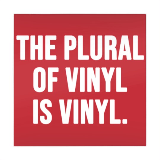 Discover The plural of vinyl is vinyl Mahjong Mats