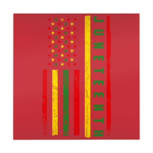 Discover Juneteenth American Flag Emancipation Melanin Black Pride Mahjong Mats