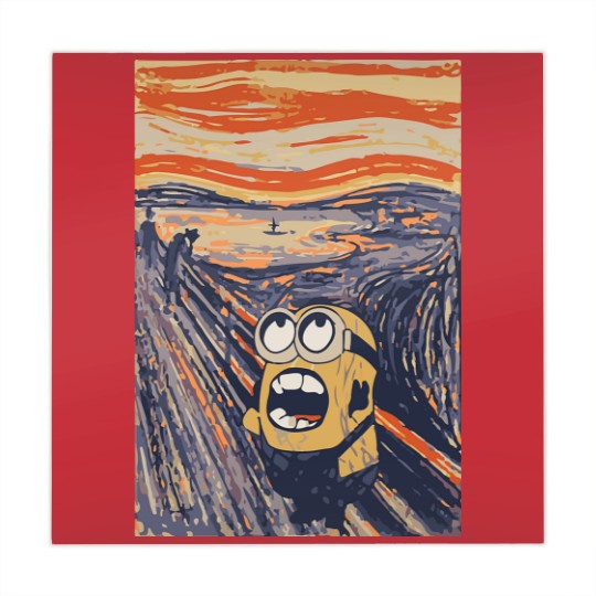 Discover the screaming minion edvard munch - Minions Parody - Mahjong Mats