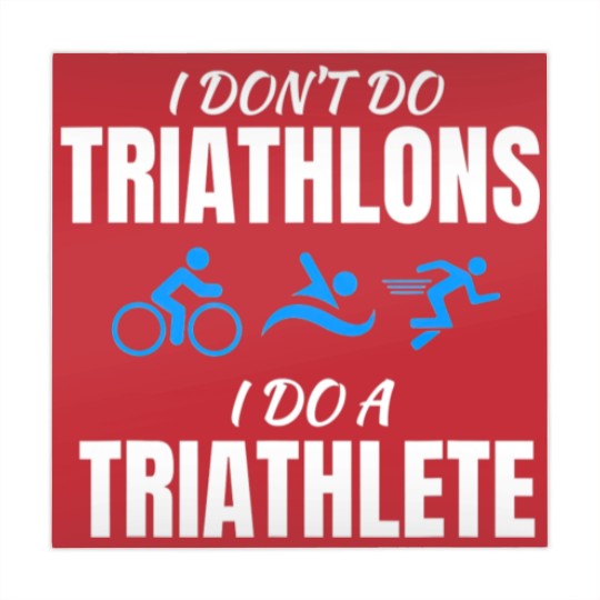 Discover I Dont Do Triathlons I Do A Triathlete Sport T Mahjong Mats