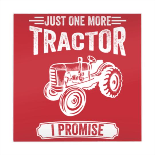 Discover Farmer Just One More Tractor I Promise Gift Mahjong Mats