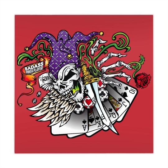 Discover Badass Poker Joker Mahjong Mats