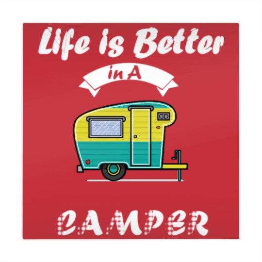 Discover Happy Life in Camper - camping Mahjong Mats