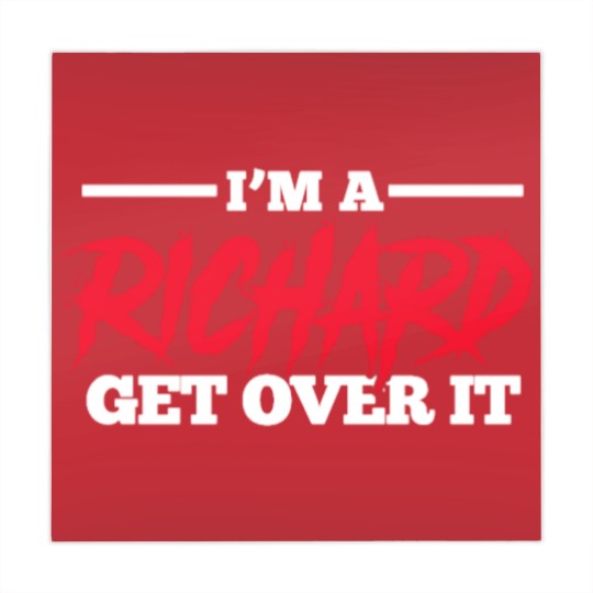 Discover I'm A Richard Get Over It, Name Mahjong Mats