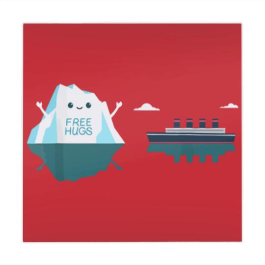 Discover Retro Funny Titanic Cruise Ship Iceberg 1912 Cruis Mahjong Mats