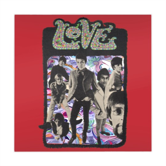 Discover Arthur Lee & Love Psychedelic - Love - Mahjong Mats