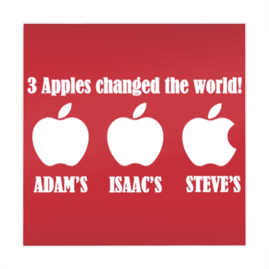 Discover 3 Apples Changed The World - Tribute Mahjong Mats
