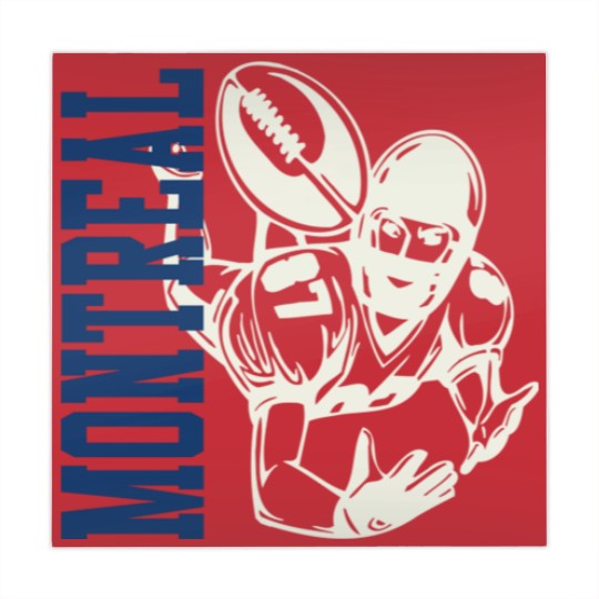 Discover Montreal Football with Player Graphic - Montreal Football - Mahjong Mats