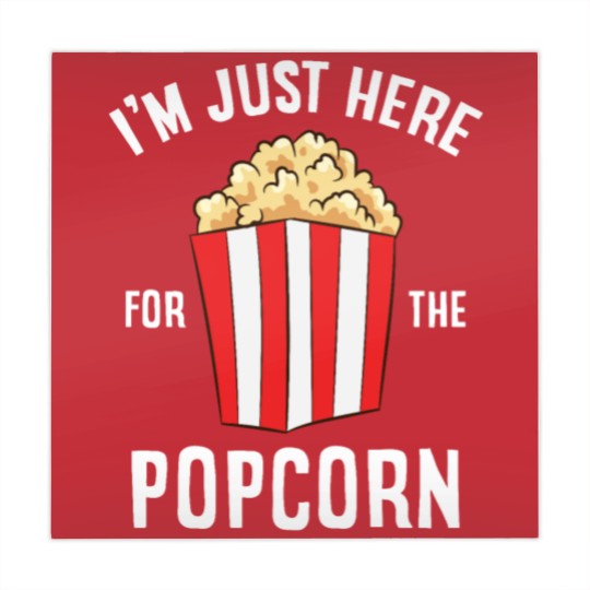 Discover Just Here For The Popcorn Cinema Watching Movies Mahjong Mats