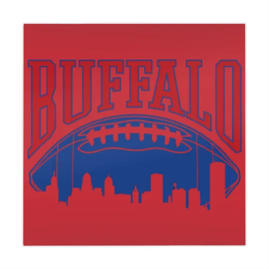 Discover Buffalo Football Vintage Skyline New York Bills Ma Mahjong Mats