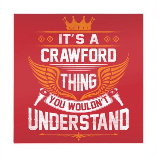 Discover Crawford Name Mahjong Mats - Crawford Thing Name You Wouldn't Understand Gift Item Mahjong Mats - Crawford - Mahjong Mats