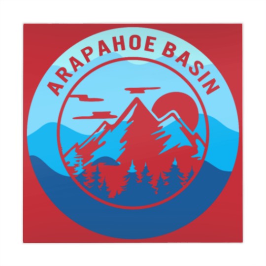 Discover Arapahoe Basin Mahjong Mats, Skiing Gift Idea, Mahjong Mats