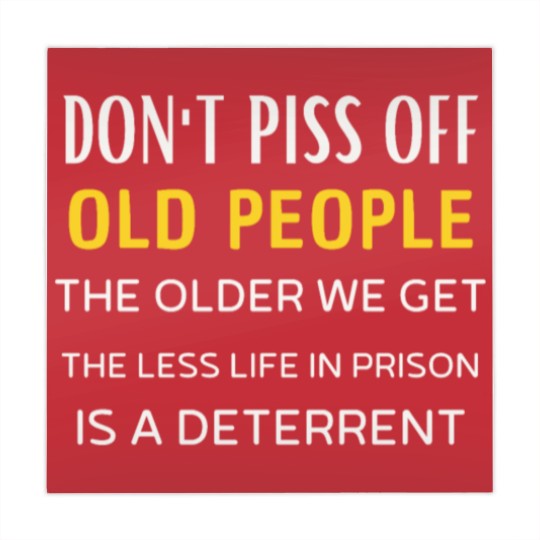 Discover Don t Piss Off Old People Mahjong Mats