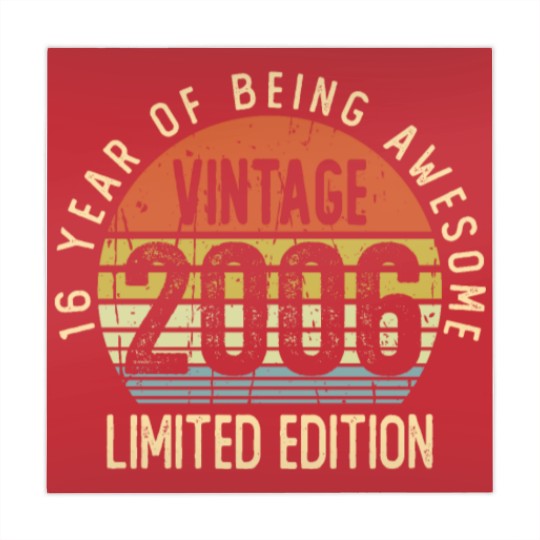 Discover 16 Year Old Gifts Vintage 2006  Mahjong Mats