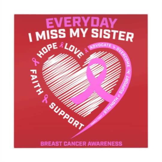 Discover Loving Memory Mahjong Mats Sister Breast Cancer Awareness Mahjong Mats