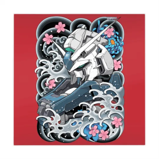 Discover Hi Nu Gundam Tattoo - Gundam - Mahjong Mats