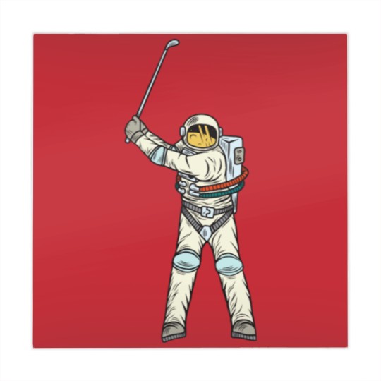 Discover Astronaut golfer Mahjong Mats
