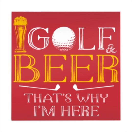 Discover Golf and Beer Joke Dad Mahjong Mats Funny Beer And Golf Lover Gift - Drinking Beer And Playing Golf Great - Mahjong Mats