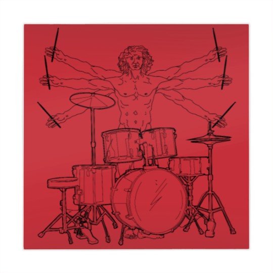 Discover Vitruvian Drummer Band Mahjong Mats