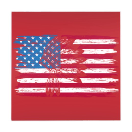 Discover Native American USA Indigenous People 4th Of July Mahjong Mats