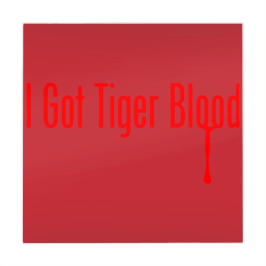 Discover I Got Tiger Blood - Funny - Mahjong Mats