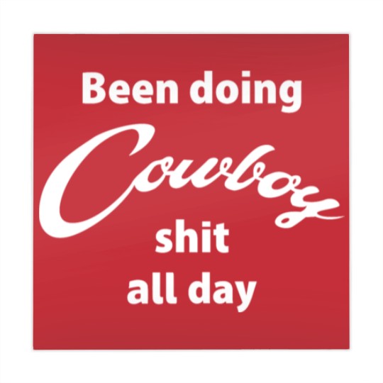 Discover Been Doing Cowboy shit all day Mahjong Mats