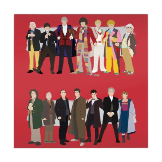 Discover All the Doctors - Doctor Who - Mahjong Mats