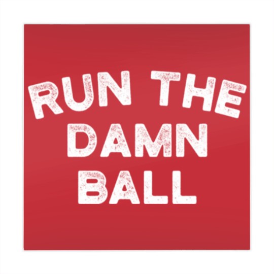 Discover Indianapolis Football Run The Damn Ball birthday c Mahjong Mats