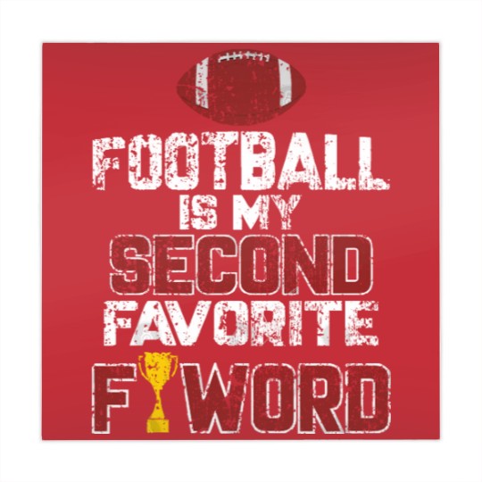 Discover Football is My Second Favorite F-Word Gifts - Football Is My Second Favorite F Word - Mahjong Mats