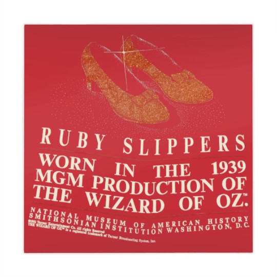 Discover Vintage The Wizard Of Oz Dorothy Ruby Slippers Mahjong Mats Made In USA