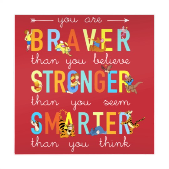 Discover you are braver than you believe stronger than you Mahjong Mats