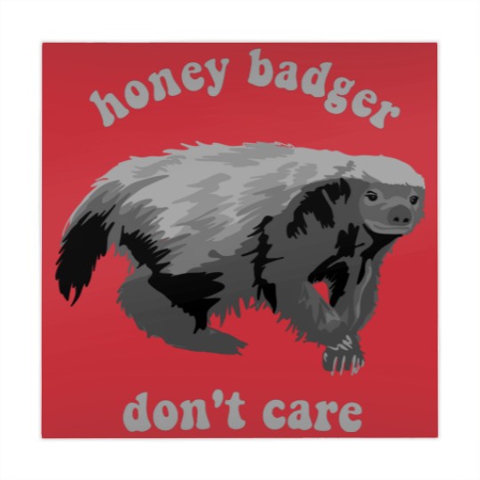 Discover Honey Badge Don't Care - Honey Badge - Mahjong Mats